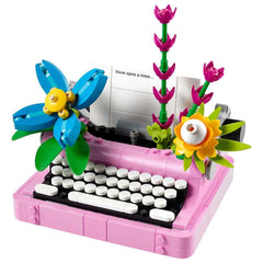 LEGO Creator 3in1 Typewriter with Flowers Building Kit For Ages 8+