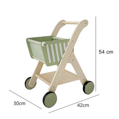 Kiddies Kingdom Shop 'N' Roll Cart Imaginative Play For Ages 3 and Above