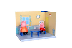 PEPPA PIG Kitchen Themed Preschool Toy with Mummy Pig, Includes 2 poseable Figures, Accessories and Scene Cards, for Girls and Boys Ages 3 and Up