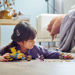 LEGO Ninjago Jay’s Golden Dragon Motorbike Building Kit for Ages 7+