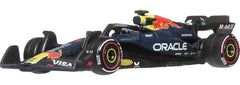 Hot Wheels Premium Formula 1 Toy Car 2-Pack, Set of 2 1:64 Scale Die-Cast Scale Oracle Red Bull Racing Racecars: #1 Max Verstappen & #22 Yuki Tsunoda