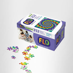 FLO Toys Magic Spiral Spin 252 Pieces Puzzle For Kids Ages 8+