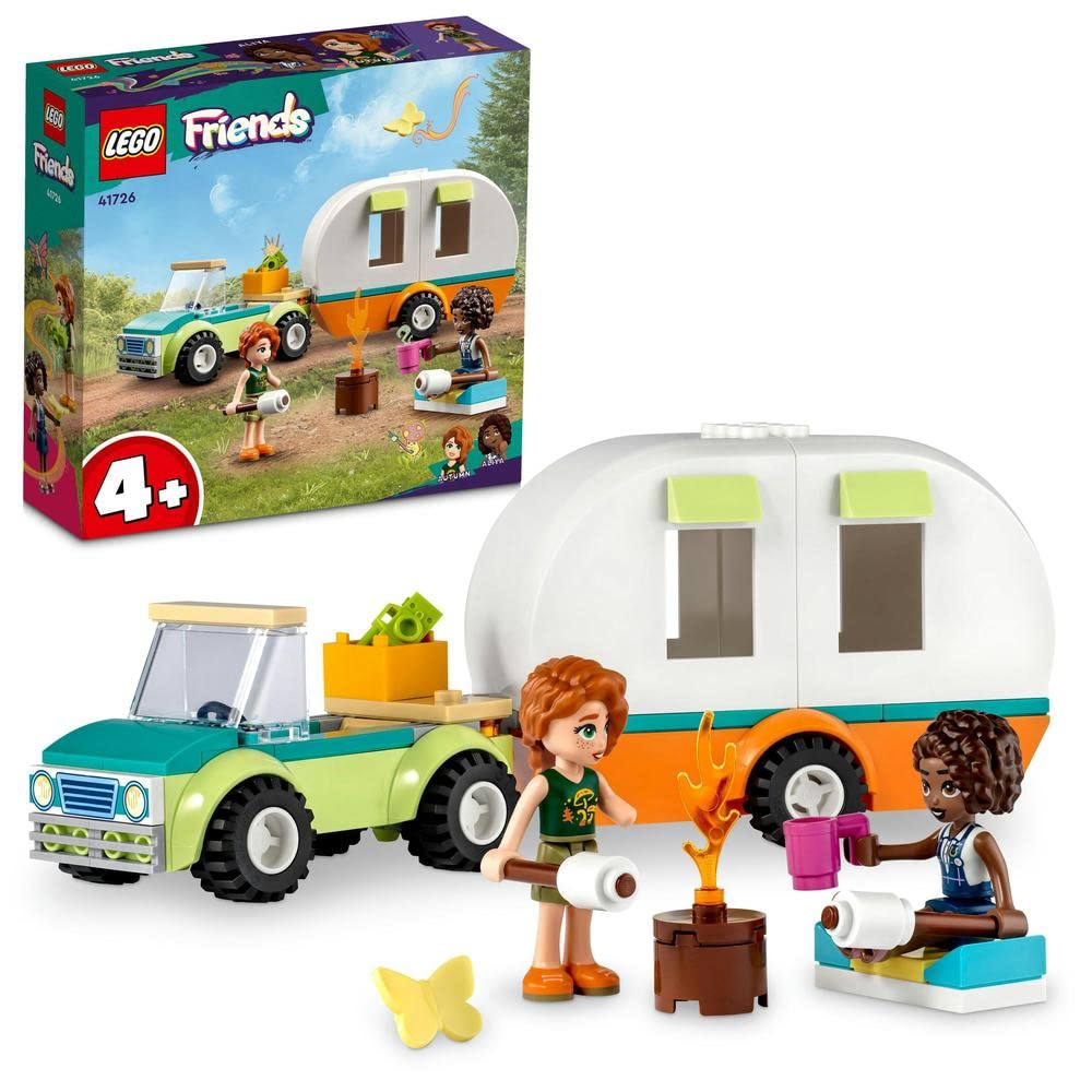 LEGO Friends Holiday Camping Trip Building Kit for Ages 4+