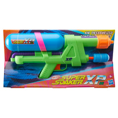Nerf Super Soaker XP55 Water Blaster, Air Pressurized System, 17.5 Fluid Ounce Tank, Water Toys - Pichkari for Outdoor Water Games, Branded Toy Pichkari for Holi Festival, Kids 6+