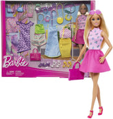 Barbie Fashion Mix-and-Match Clothes and Doll For Kids Ages 3+