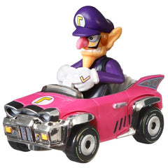 Hot Wheels Circuit Special Mariokart Series Waluigi 1:64 Scale Diecast Vehicle for KIds & Collectors