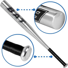 REZNOR Aluminum Alloy Thickened 32 inch Baseball Bat, Silver