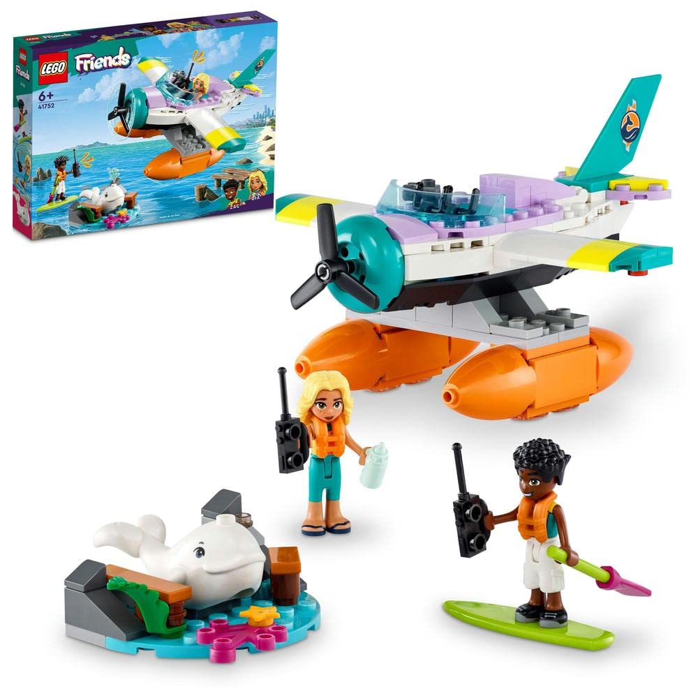LEGO Friends Sea Rescue Plane Building Kit for Ages 6+