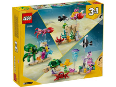 LEGO Creator Sea Animals Building Kit for Ages 8+