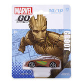 Marvel Go 1:64 Diecast Groot Rapid Racer Toy Car for Collection for Ages 3 years and up