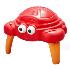 Step2 Crabbie Sand Table for Toddlers - Durable Outdoor Kids Activity Game Sandbox Toys with Lid and Accessory Set