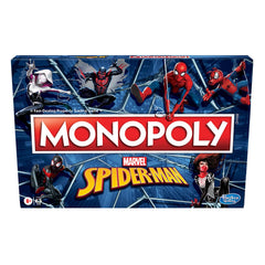 Monopoly Spider-Man Edition Board Game | Monopoly Game For Spider-Man Fans | Ages 8 And Up