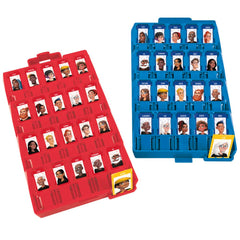 Hasbro Gaming Guess Who Hasbro Grab and Go Game, Original Guessing Game for Kids Ages 6 and Up, Portable 2 Player Game, Travel Game for Kids