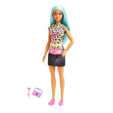 Barbie Careers Makeup Artist Doll With Teal Hair & Accessories For Kids Age 3+