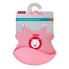 Fisher Price Ultra Care Easy Clean Silicon Baby bib (Multicolour)