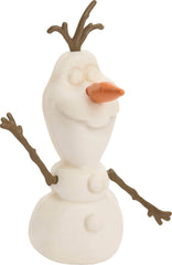 Disney Frozen 5.5 inch Young Elsa Doll in Nightgown Fashion with Dough, Olaf Mold, Ice Sled & Snow Hill Accessories, Inspired by Movie