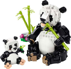 LEGO Creator 3in1 Wild Animals Panda Family Toy Building Kit For Ages 8+