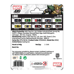 Marvel Go 1:64 Diecast Loki Battle SUV Toy Car For Collection For Ages 3 Years And Up