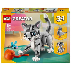 LEGO Creator 3in1 Playful Cat Playset Building Kit For Ages 8+
