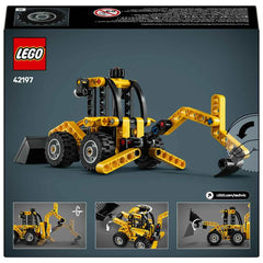 LEGO Technic Backhoe Loader Construction Building Kit For Ages 7+