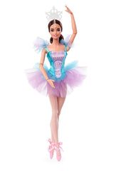 Barbie Signature Ballet Wishes Doll (Brunette, 12 in), Posable, Wearing Ballerina Costume