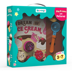 Bloomingo Dream Of Ice Cream Kitchen Pretend Playset For Kids Ages 3-7 Years