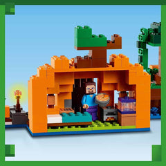 LEGO Minecraft The Pumpkin Farm Building Kit for Ages 8+