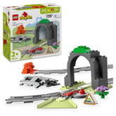 LEGO DUPLO Town Train Tunnel and Tracks Expansion Set Building Kit For Ages 2+
