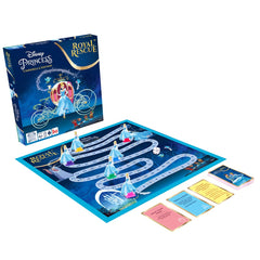 BO Games Royal Rescue, Cinderella Edition | Roll The Die: Fun Board Game with Cards and Riddles for Kids | Ages 3 and Up