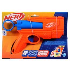Nerf N Series Ward Foam Dart Blaster, 2 N1 Darts Compatible Only with N Series Blasters, Kids Outdoor Games, Ages 8+