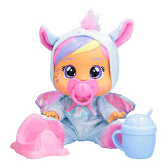 Cry Babies 11'' Loving Care Fantasy Jenna Doll With Tears And Sounds Feature For Baby And Toddlers Ages 18 Months And Up