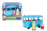 PEPPA PIG Peppa's School Bus with Sound Effects, Includes 2 Figures, Preschool Toys for Girls and Boys 3 Years and Up