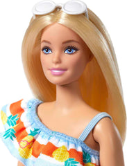 Barbie Loves The Ocean Blonde Doll With Summer Clothes and Accessories for Kids Ages 3 Years & Up