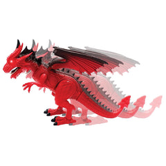Dragon-I Mighty Megasaur Dragon with Lights and Sound For Kids Ages 3+, Red