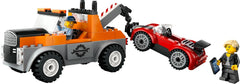 LEGO City Tow Truck and Sports Car Repair Toy Playset Set Kit for Ages 4+