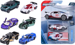 Majorette Auto Showroom Deluxe - Metal Toy Car with Collection Box & Opening Parts for Kids & Collectors Styles & Design May Vary - Only 1 Model Included