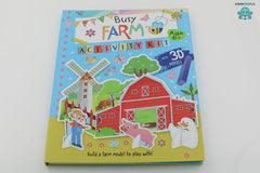 Booktopus Build It Activity Kit - At The Busy Farm Model Making Kit with Book - DIY Craft Kit for Kids 6+