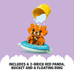 LEGO Duplo My First Bath Time Fun: Floating Red Panda Building Kit for Ages 2+