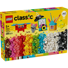 LEGO Classic Creative Happy Box Colorful Building Kit For Ages 5+