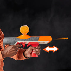 Nerf Pro Gelfire Quadrant Blaster, 150 FPS, 5,000 Gelfire Rounds, 4 Round Slam Fire, 400 Round Hopper, Eyewear, Ages 14+