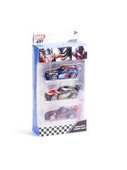 Marvel Go 1:64 Diecast Thor, Venom and Miles Morales 3-Pack Battle SUV Toy Car For Collection For Ages 3 Years And Up
