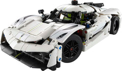 LEGO Technic Koenigsegg Jesko Absolut White Hypercar Building Kit for Ages 10+
