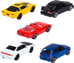 Majorette 90s Youngster 5 Car Giftpack Scale 1:64 Classic Edition For Kids & Collectors Ages 3 and Up