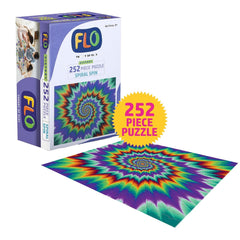 FLO Toys Magic Spiral Spin 252 Pieces Puzzle For Kids Ages 8+