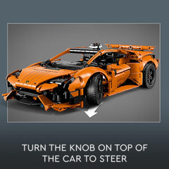 LEGO Technic Lamborghini Huracán Tecnica Orange Building Kit For Ages 9+