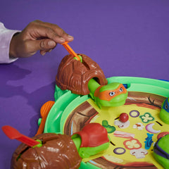 Hasbro Gaming Hungry Hungry Hippos: Teenage Mutant Ninja Turtles Edition Game for Ages Ages 4 and Up