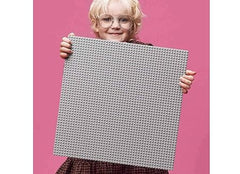 LEGO Classic Gray Baseplate for Ages 4+