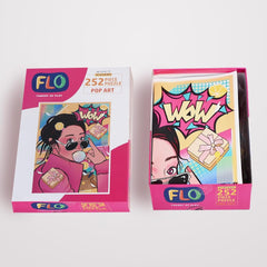 FLO Toys Magic Pop Art 252 Pieces Jigsaw Puzzle 8+