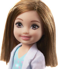 Barbie Chelsea Can Be 6 Inch Brunette Chelsea Doctor Doll Playset for Ages 3 Years Old & Up