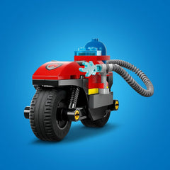LEGO City Fire Rescue Motorcycle Building Kit For Ages 4+